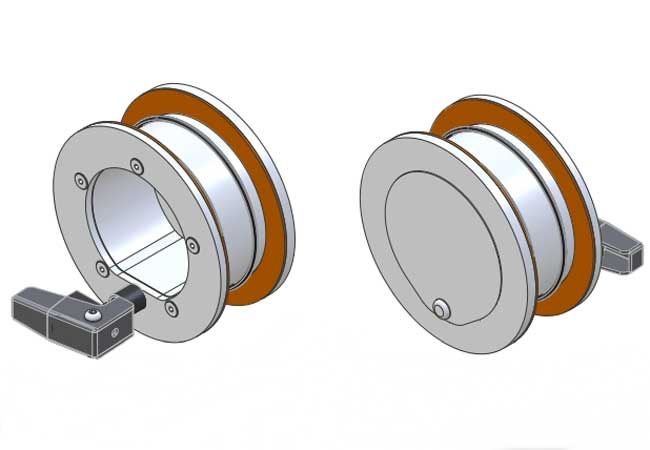 Mechanism for opening and closing the QP Port